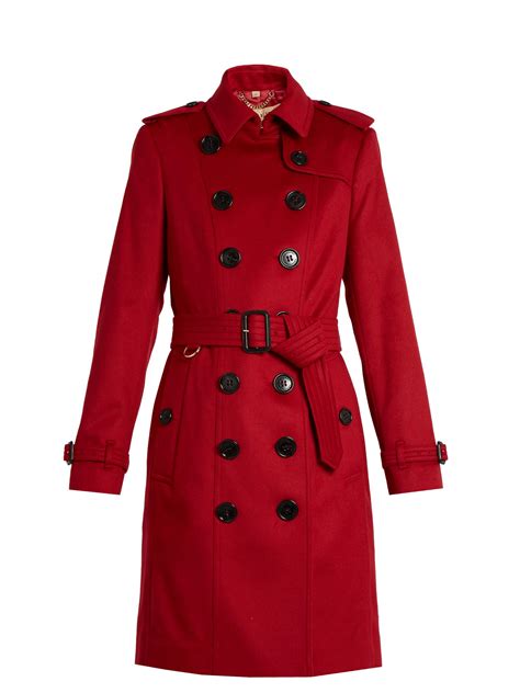 burberry prorsum red trench|burberry trench coat outlet.